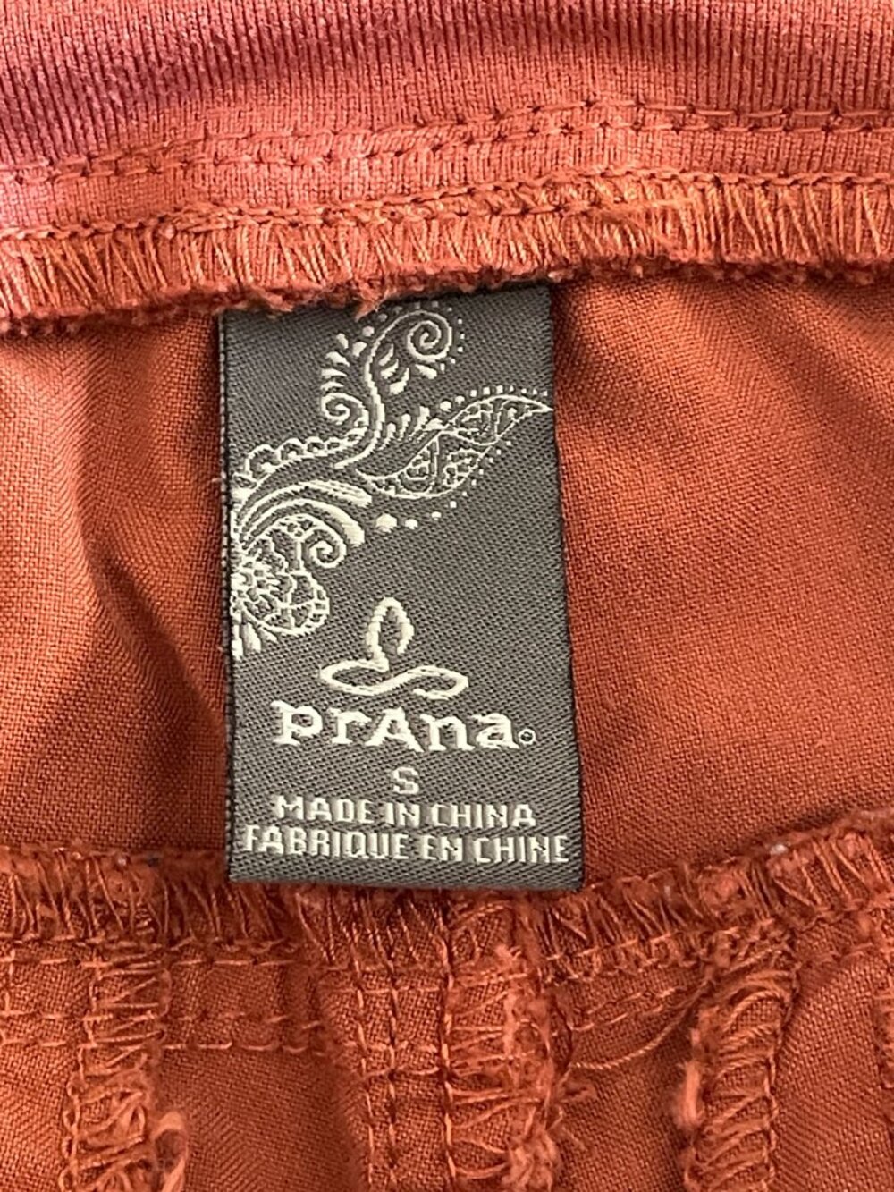prAna Kanab Climbing Hiking Jogger Pants Patina Red Women’s Small - Picture 11 of 12